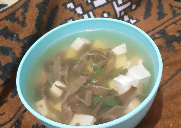 Resep Sup Tahu Jamur yang Bikin Ngiler