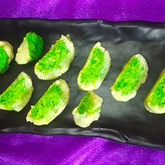 A picture of Coconut Rollups.