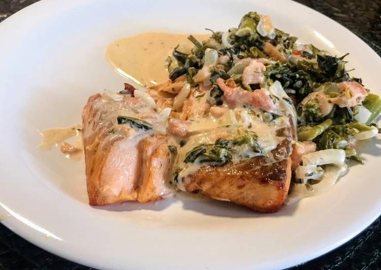 Salmão ao leite de coco - Tudogosreceitas