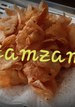 صورة لوصفة رقائق بطاطس شيبسي مقرمشات 😋