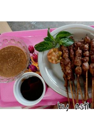 Foto resep Sate ayam Simpel Enak