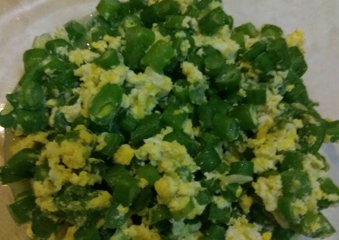 Anti Ribet, Membuat Buncis telur orak arik super simple Anti Gagal