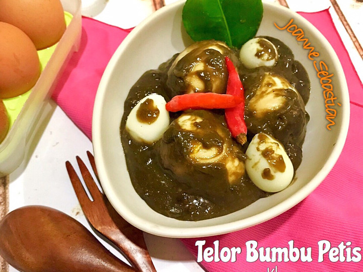 Bagaimana Membuat Telur Bumbu Petis khas Karimunjawa yang Lezat