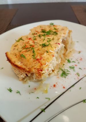 Káposztás harcsa recept fotója