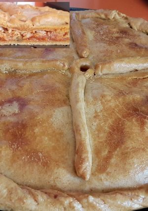 Foto principal de Empanada de pisto y atún en Thermomix