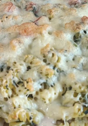 Fanny Fusilli (tejszínes, spenótos tészta egy kicsit másképpen) recept fotója