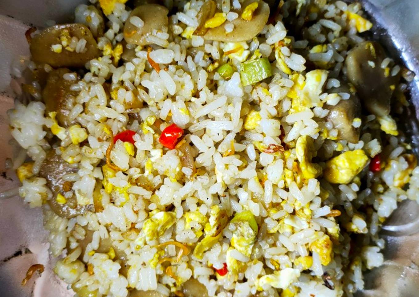 Nasi goreng teri