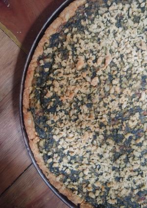 Una foto de Tarta de espinaca