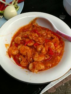 Foto resep Udang Asam manis pedas sederhana