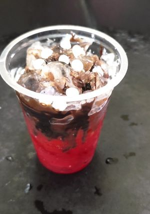 A picture of Double Chocolate slush.