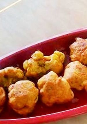 A picture of Cauliflower Bhaji.