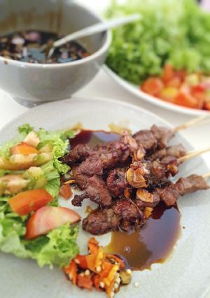 Foto resep Sate Kambing Sederhana