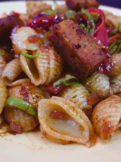 A picture of Quick fix pasta.