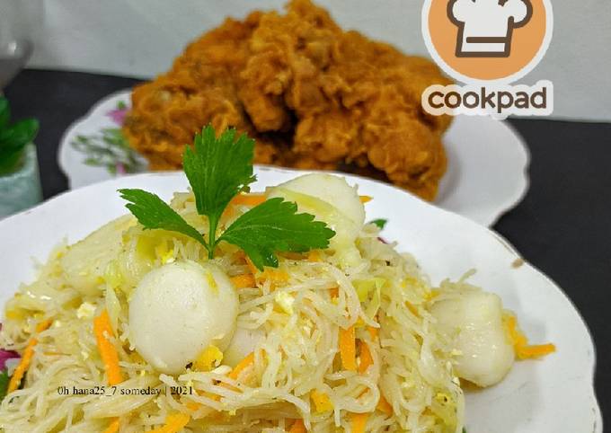 Resipi Bihun goreng Singapore oleh Hana Hana - Cookpad