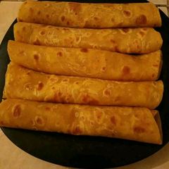 Turmeric chapati A picture of Turmeric chapati.