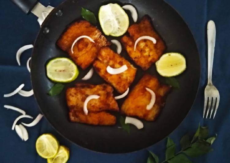 How to Make Perfect Kerala Fish Fillet Fry