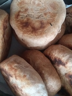 Una foto de Pan tipo churrascas integrales al sartén
