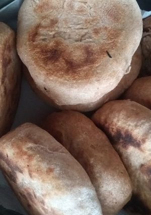 Una foto de Pan tipo churrascas integrales al sartén
