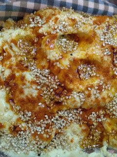 Una foto de Hummus casero