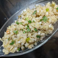 A picture of Satvik Farali Bottle Gourd Sabudana Khichdi.