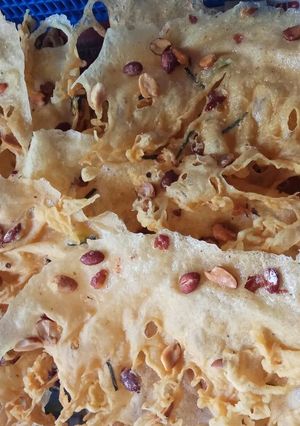Foto resep Peyek Kacang Tanah Tanpa Santan