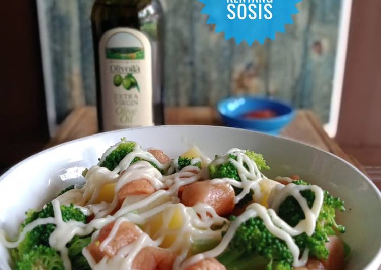 Cara Mudah Membuat Salad Brokoli Kentang Sosis Bikin Ngiler