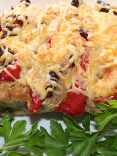 Zsebes sertés sült recept fotója