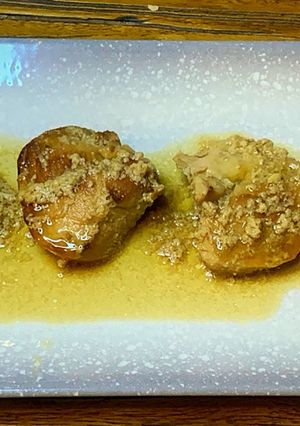 Una foto de Medallones de pollo en adobo (filipino)