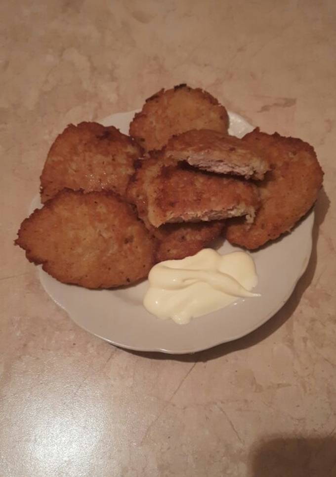 Деруни з м'ясом