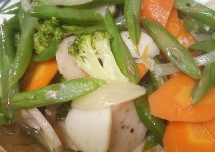 Cara Gampang Membuat Cah Sayur Tabrak Lari, Anti Gagal