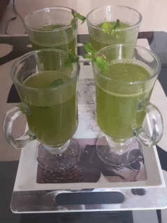 A picture of Mint lemonade.