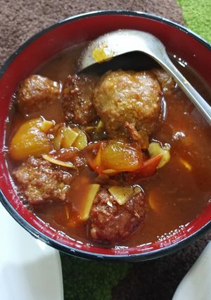 Foto resep Semur Bola Daging