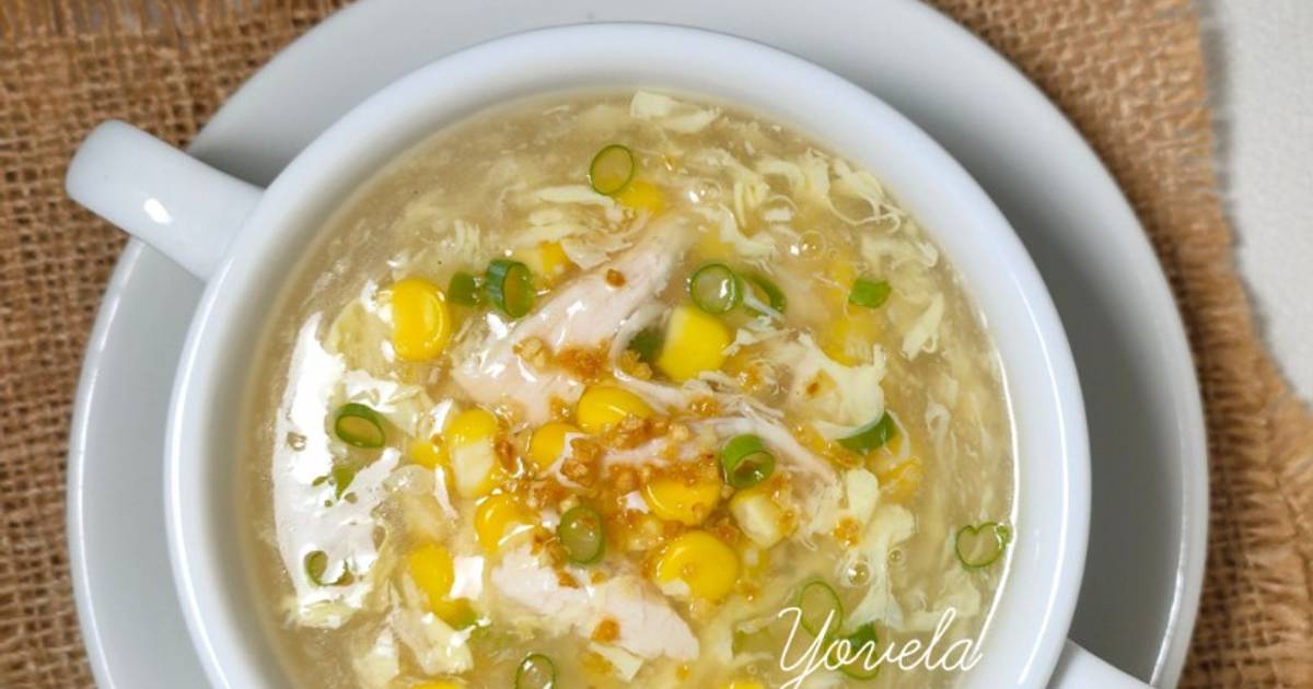 Resep Sup Jagung Simpel Dijamin Nikmat dan Mudah