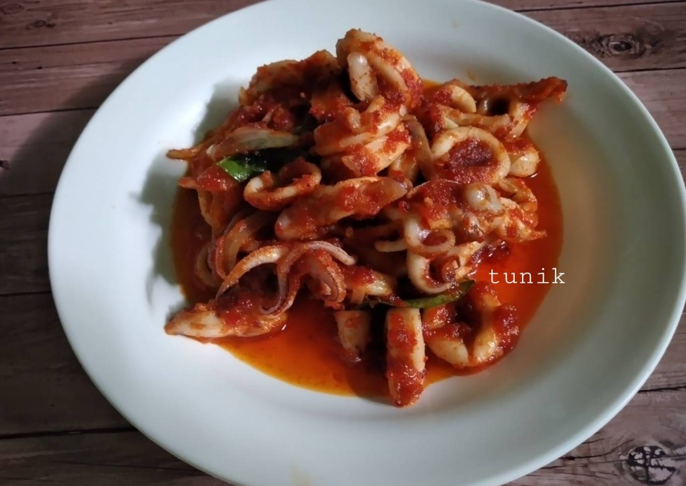Sambal Cumi Basah/Segar