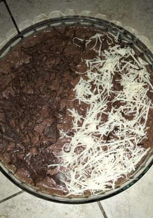 Foto resep Puding terapung fla coklat