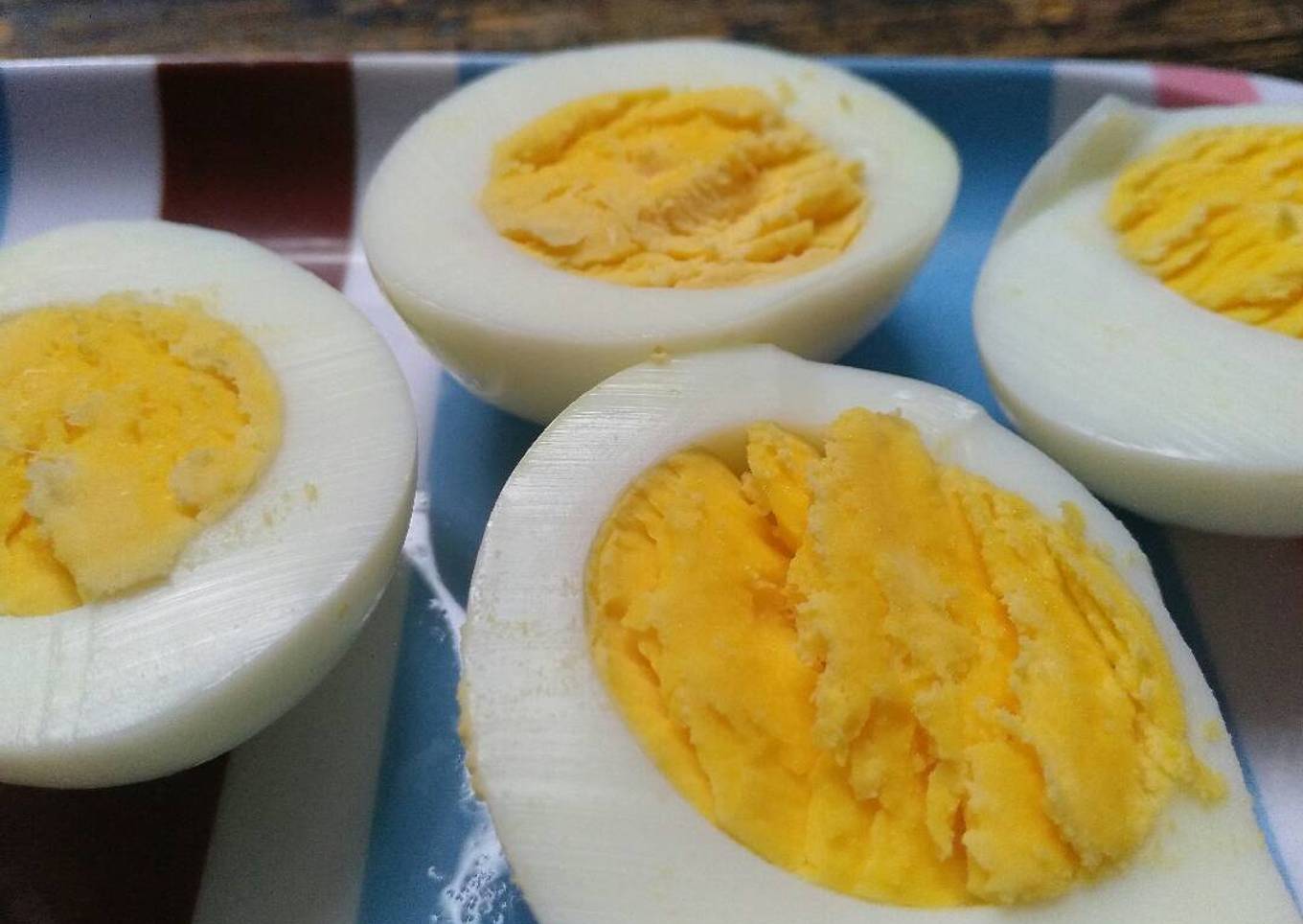 Telur rebus gak pake lama