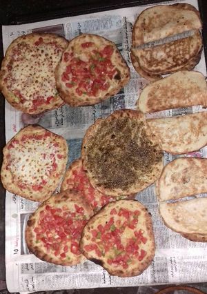 صورة لوصفة مناقيش