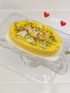عکسی از دستور بستنی دو رنگ 😋