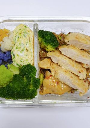 【吃不完的優格消耗法】懶人氣炸咖哩優格雞胸肉 的食譜成品照片