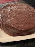 Torta vegana de chocolate y manteca de maní