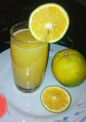 A picture of Natural Orange Juice!.
