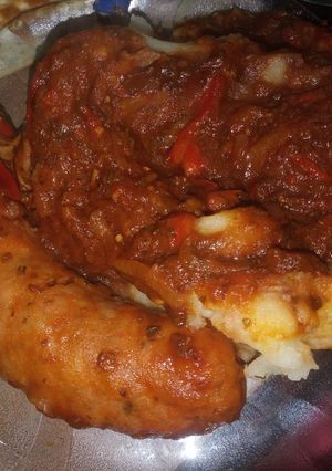 Una foto de Chorizos a la pomarola