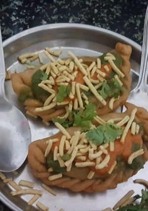 घूघरा चाट (Ghughra recipe in hindi) रेसिपी मुख्य फोटो