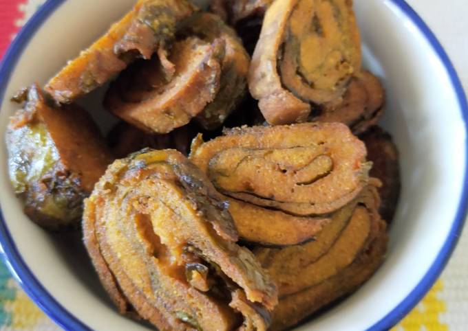 Simple Way to Prepare Favorite Deep Fry Arbi Patra