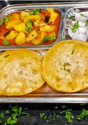 A picture of Potato Curry.