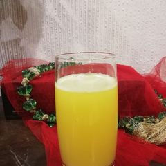 A picture of Aaru ka sharbat.