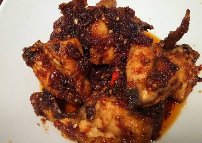 Ayam kecap lada hitam