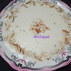 A picture of Rice kheer.