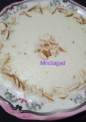 A picture of Rice kheer.
