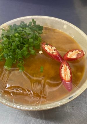 Hình của món Mắm chưng.